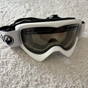 Youth Dragon Ski/Snow Goggles - White